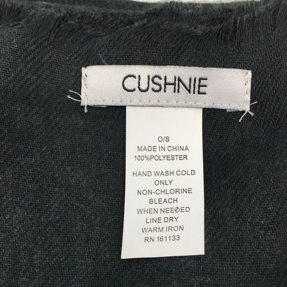 Carly Cushnie Scarf Ombre Print Black Gray and Cream - Picture 12 of 16